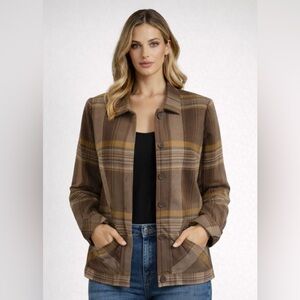 Vintage 80s Ladies Chic Wool Dress Jacket-Pure Virgin Wool